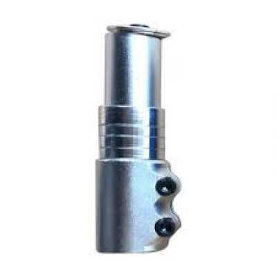 Адаптер для руля GJB-012 Heads UP 1-1/8", 110мм, серебристый